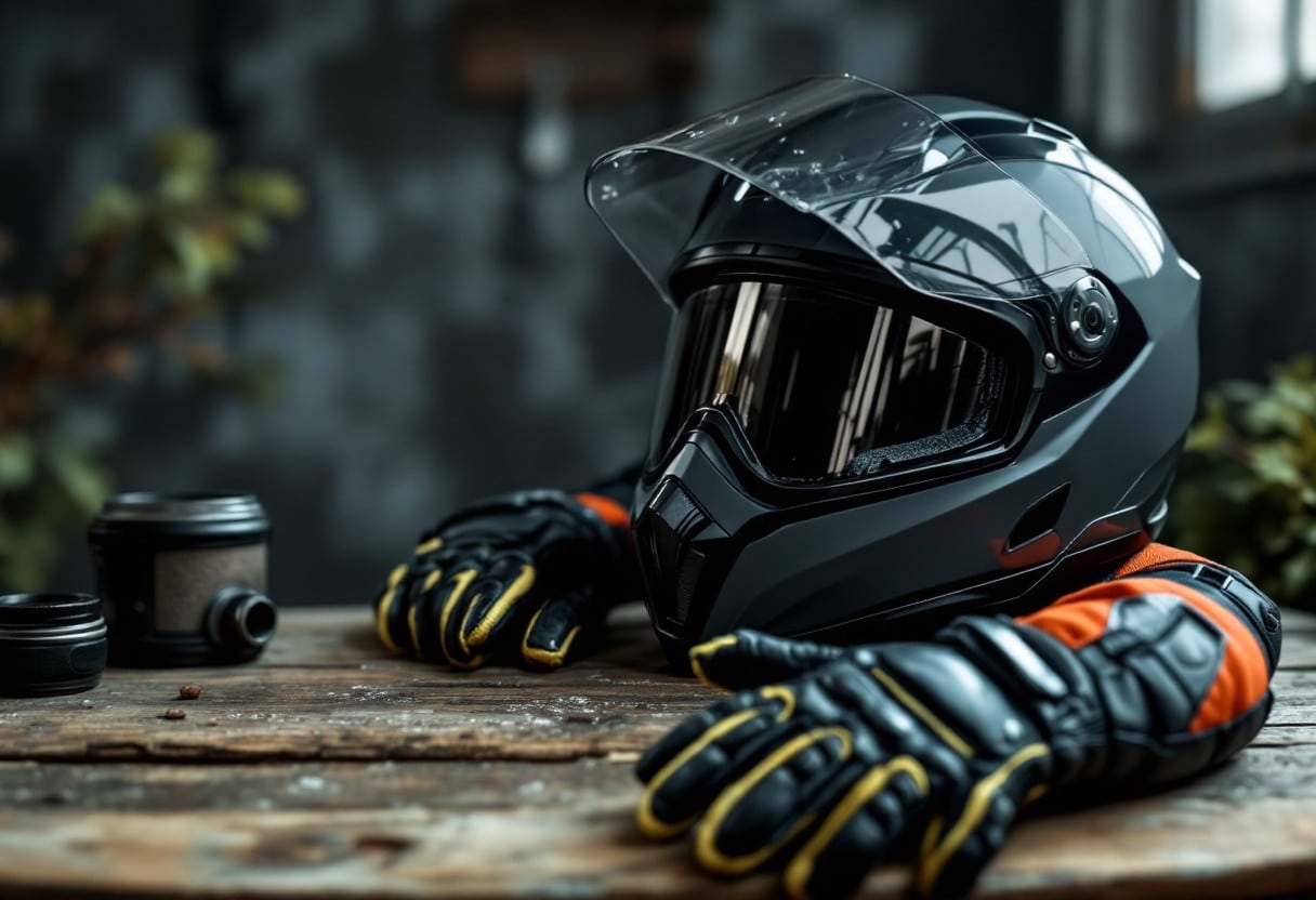 Casque, gants et blouson : les équipements obligatoires du motard